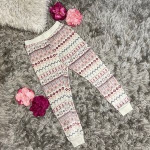 Awake Fuzzy Winter Sleep Joggers Women size L